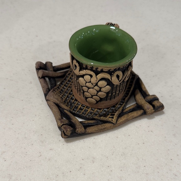Other - Ceramic Cup with Saucer Set
